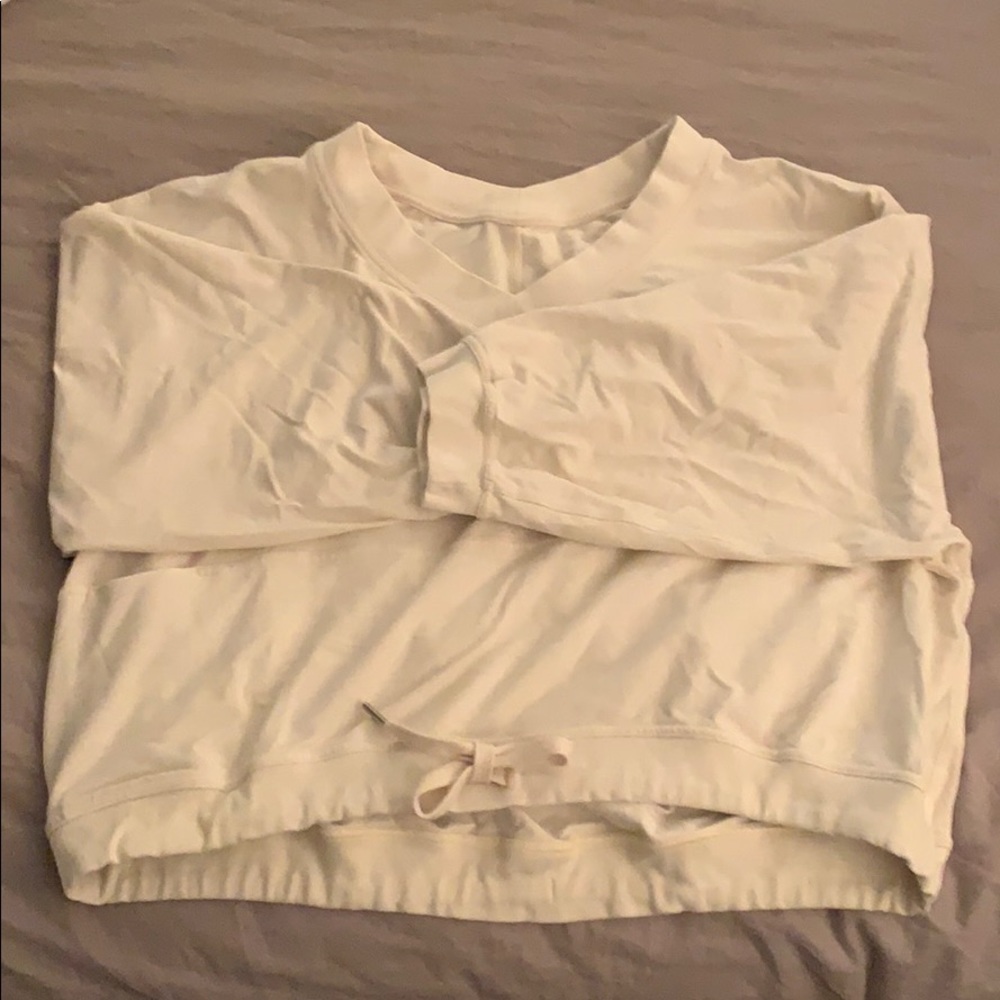 Lululemon Slouchy Draw String Sweatshirt